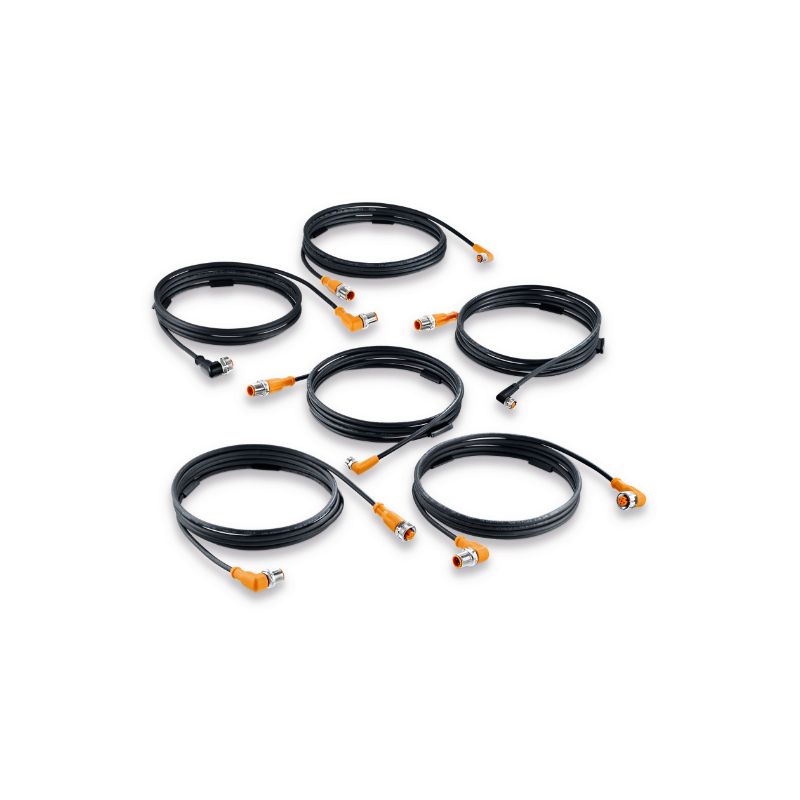 5芯M12規格,公母頭傳感器連接器-IFM產品推薦